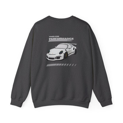 Timeless Performance Sweatshirt, Racing Apparel, Car Enthusiast Gift, Unisex Crewneck, Automotive Style, Gift for Him