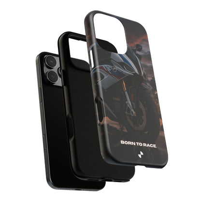 Coque de téléphone pour moto BMW – Design Born to Race