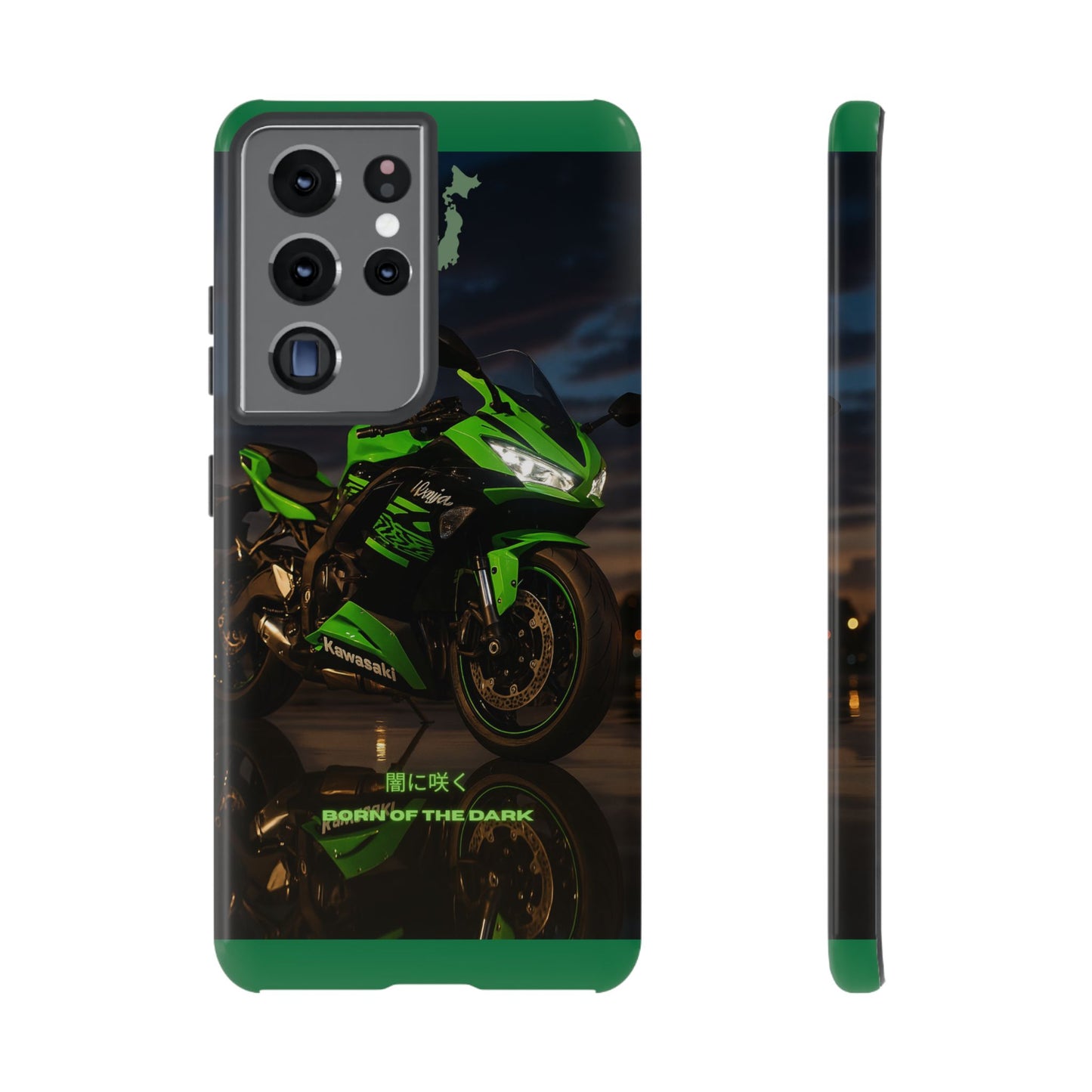 Coque de téléphone moto Kawa - Born of the Dark