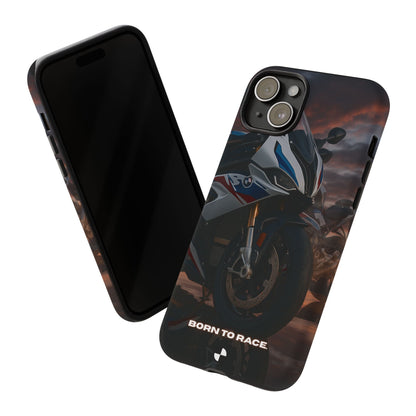 Coque de téléphone pour moto BMW – Design Born to Race