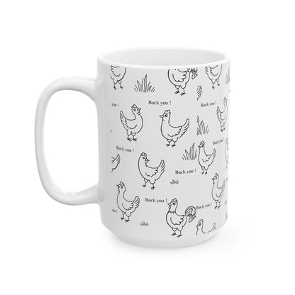 Buck you! Becher