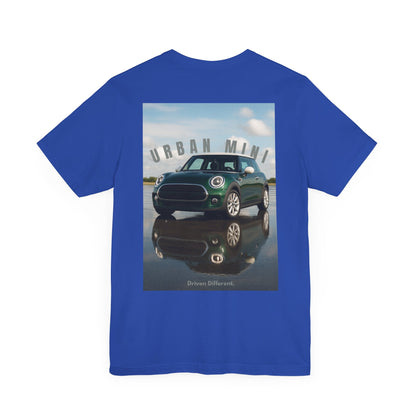 T-shirt graphique Urban Mini Car, t-shirt unisexe, t-shirt moto, t-shirt voiture cool, cadeau pour lui, tenue décontractée