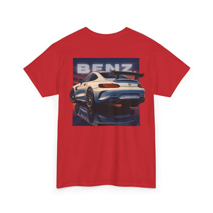 BenZ inspired Racing Car Tee - Unisex Tshirt with cool Backprint