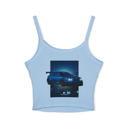 Tank Top - Bmw Inspired Racing Top with Backprint