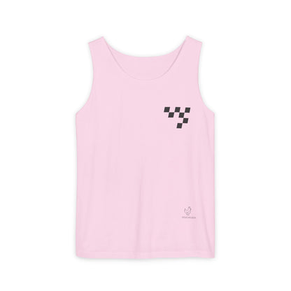 Racing Inspired Unisex Garment-Dyed Tank Top