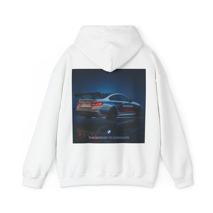 Engineered to Dominate Racing Hoodie - Unisex Heavy Blend Sweatshirt for Car Enthusiasts