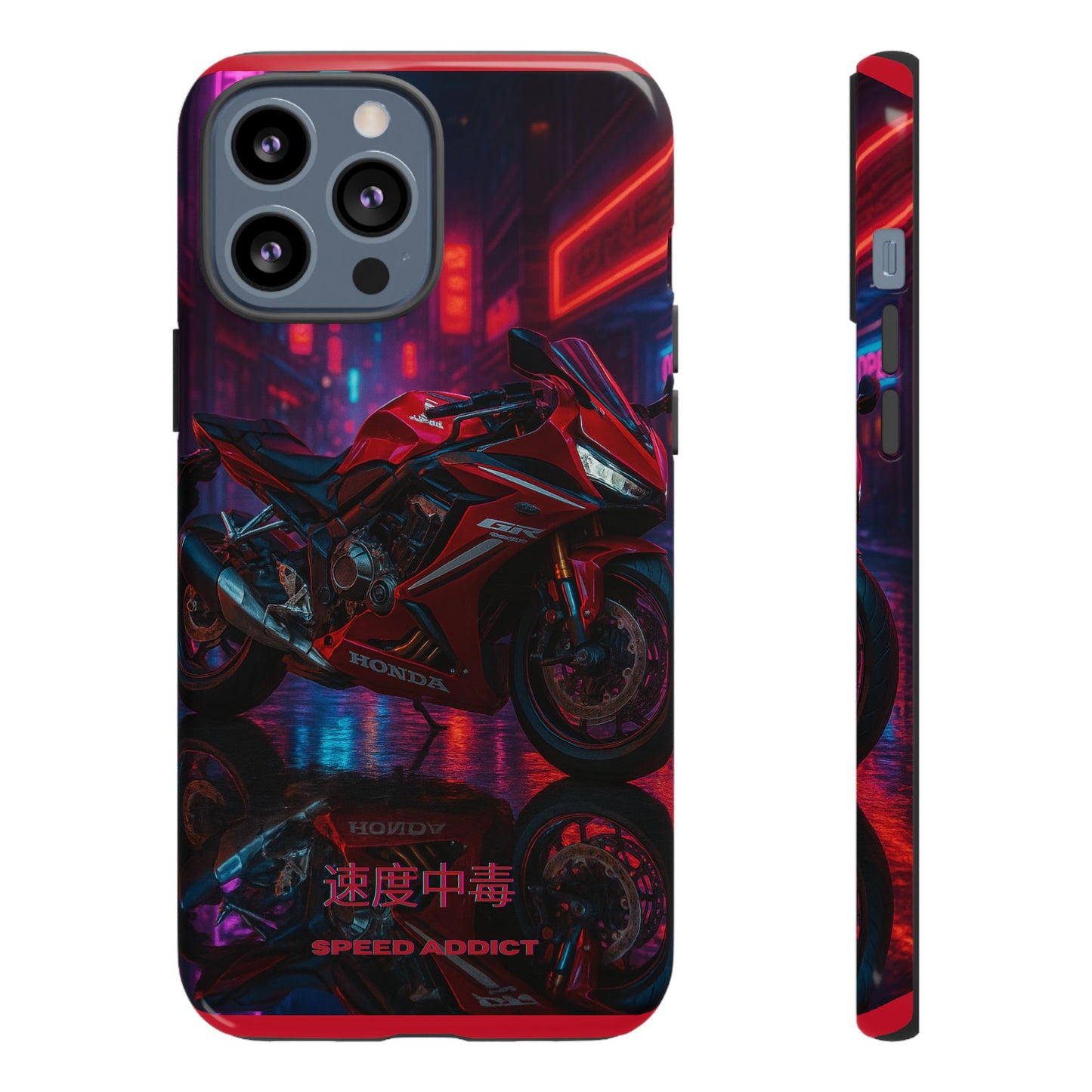 Étui robuste pour moto Honda - Un design pour les passionnés de vitesse
