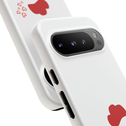 Cute Chicken Phone Case, Tough Cases for Animal Lovers, Valentine's Gift, Farmhouse Decor, Unique Mobile Accessories, Heart Design