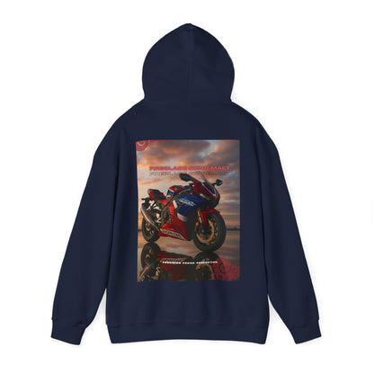 Fireblade Unisex Heavy Blend™ Motorcycle Sweatshirt - Retro Bike Design