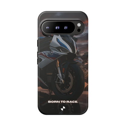 Coque de téléphone pour moto BMW – Design Born to Race