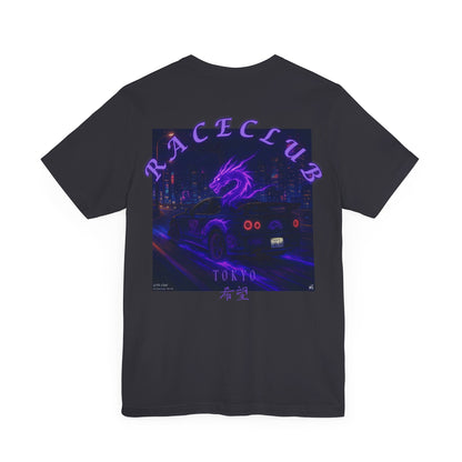 Tokyo Race Club Tee - Retro Japanese Car Art, Unisex Streetwear, Anime Inspired Shirt, Perfect for Car Lovers, Gift for Drivers